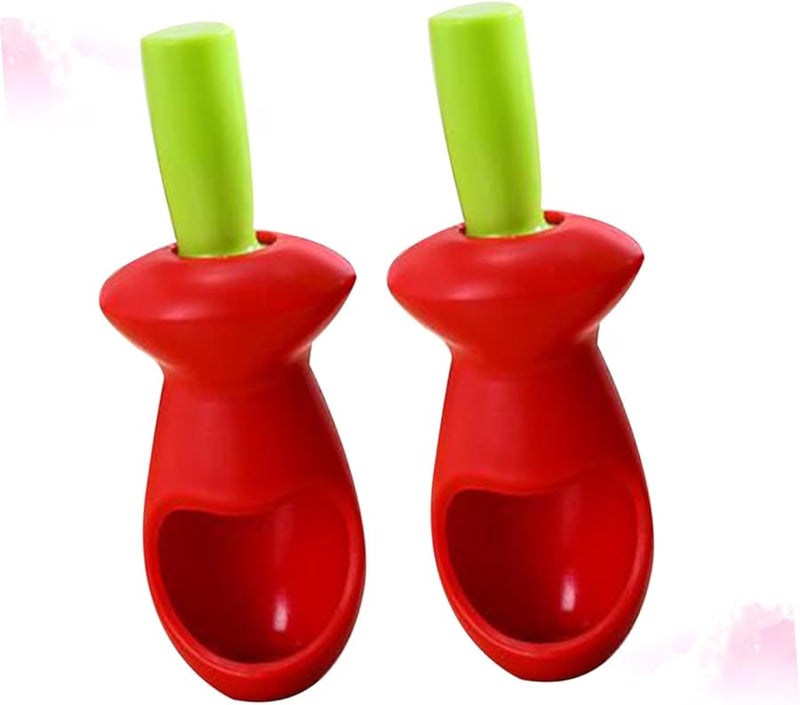 2 Pack Cherry Pitter and Corer Remover Tool Easy to Use Compact Kitchen Design - Image 5